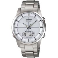 radiocontrol solar titanio hombre casio lineage  lcw-m170td-7ajf jdm 395mm 50m wr