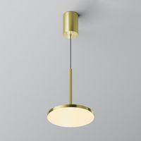 lampara colgante led plato 12w