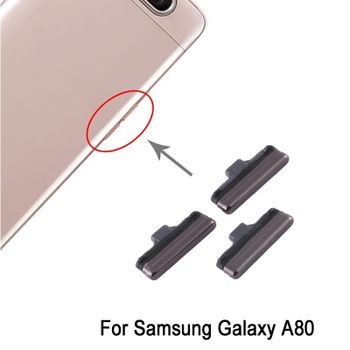 Para Samsung Galaxy A80 Botón de encendido y botón de control de volumen Pieza de repuesto de reparación