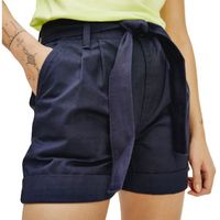tommy jeans short mom belted para mujer