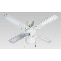 Ventilador de Techo con Luz VT-CLASSIC-105B 50W Blanco