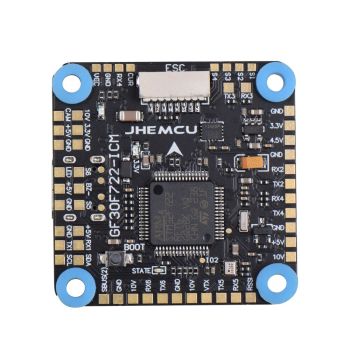 Controlador de vuelo JHEMCU GF30F722-ICM F722 Baro OSD 5V 10V Dual BEC de 30X30 mm para FPV Freestyle HD RC Drone