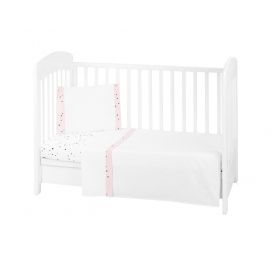 Juego de cama 3 piezas Estilo UE 60/120 Bear with me Rosa