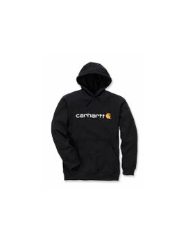 Sudadera Carhartt Signature Logo Hombre Negro
