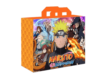 Bolsa reutilizable - Sherwood Naruto Shippuden, 45 cm, Naranja