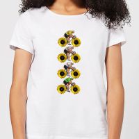 mark fairhurst tournesol riders womens t-shirt - white - xxl