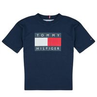 tommy hilfiger camiseta heritage printed flag t-shirt para nino