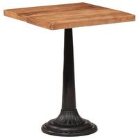 mesa de bistro madera maciza de acacia 60x60x76 cm vidaxl