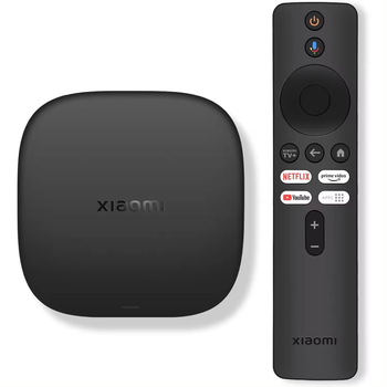 Xiaomi TV Box S 3.a generación 4K Ultra HD Bluetooth 5,2 Wifi 6 32GB ROM Google TV Asistente de Google reproductor multimedia inteligente versión UE