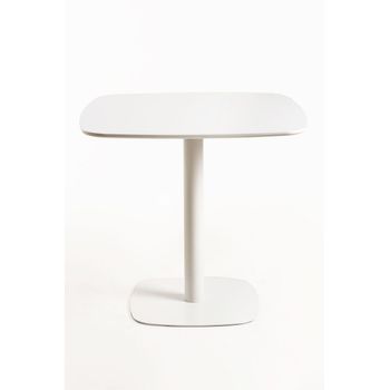 Mesa Sunset 80 Cm De Madera 74.50*80*80 Cm - Blanco