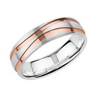 anillo de plata 925 grabable para hombre chapado en oro rosa