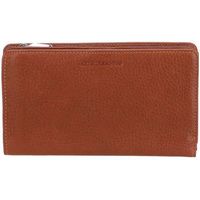 arthur  aston cartera tarjetero unisex hombre mujer cognac para mujer