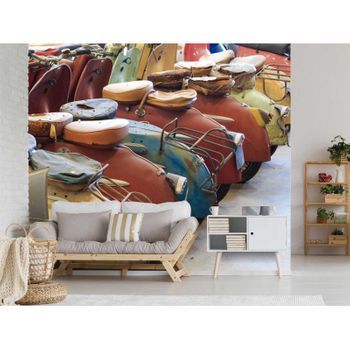 Fotomural Vinilo Motos Vintage 500 X 300 Cm