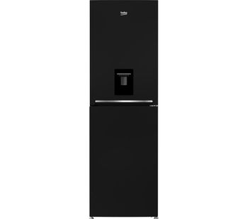 BEKO CFG1691DB Fridge Freezer - Black, Black