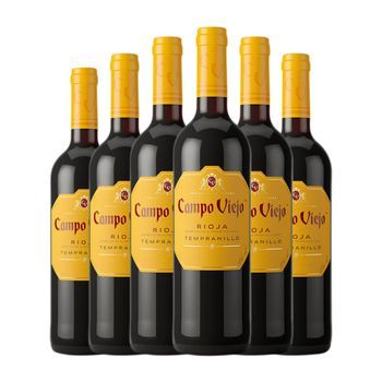 Campo Viejo Vino Tinto Rioja 75 Cl 13.5% Vol. (pack De 6 Unidades)