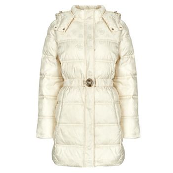 Guess Abrigo de plumas IMMA LOGO MIDI para mujer