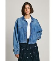 pepe jeans para mujer pl402566 cazadora silvia azul m casual algodon denim