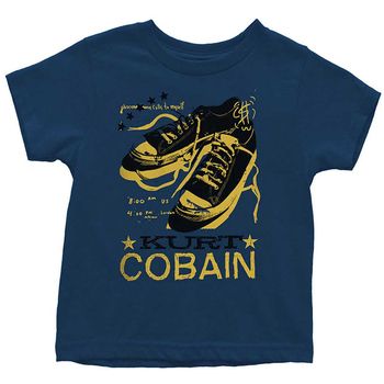 Kurt Cobain Tops y Camisetas RO8088 para niña