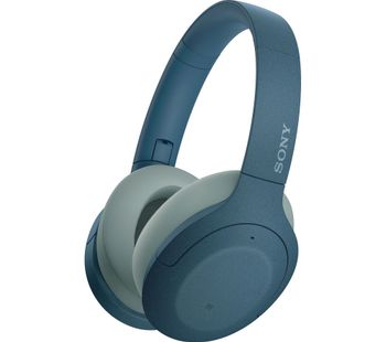 SONY WH-H910 Wireless Bluetooth Noise-Cancelling Headphones - Blue, Blue