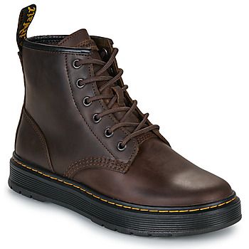Dr. Martens Botines Brookline Chukka 6 Eye Boot Dark Brown Crazy Horse para hombre