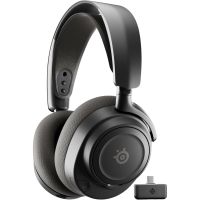 auriculares steelseries arctis nova 7 gen 2 inalambricos bluetooth 24 ghz gaming con cancelacion de ruido negros