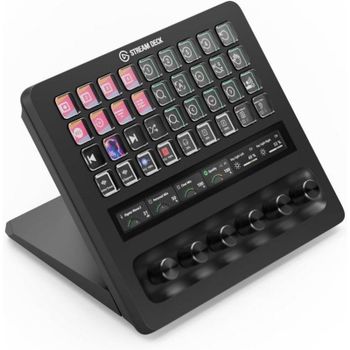 Panel de control Elgato Stream Deck + XL 36 teclas LCD 6 diales USB-C