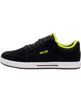 de FALLEN ZAPATILLAS SKATE TROOPER PRO CHRIS COLE BLACK GRAY LIME