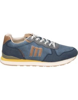 Zapatillas Mustang Porland 84835 Azul Marinas Para Hombre 44