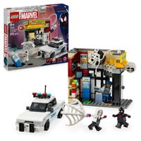 lego disney marvel miles morales vs mancha juego de construccion 9 anos - 76311