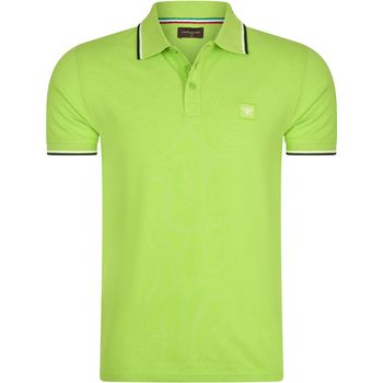 Cappuccino Italia Polo Applique Pique para hombre
