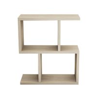 mesa auxiliar l45 cm - travertino