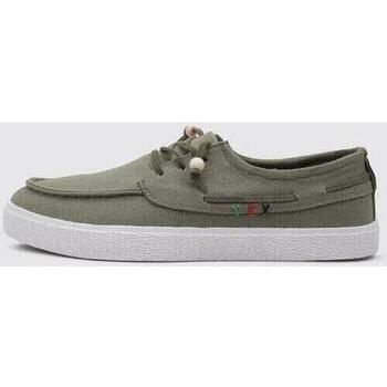 Elpulpo Zapatos Bajos NÁUTICO DETALLES CONTRASTE VERDE SALVIA para hombre