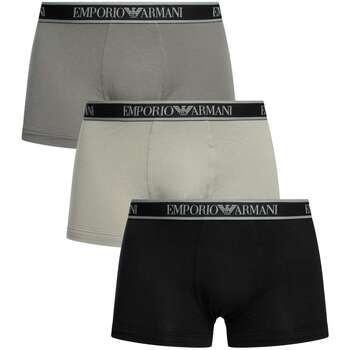 Emporio Armani Calzoncillos 3 Pack Trunks para hombre
