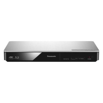 Reproductor Blu-Ray Panasonic DMP-BDT185EG 4K Ultra HD 3D Plata DLNA HDMI