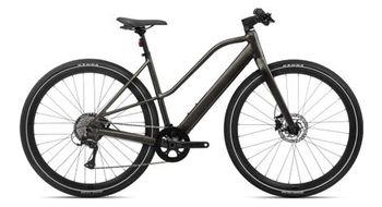 Orbea vibe mid h30 bicicleta electrica de ciudad shimano acera 8s 250 wh 700 mm verde infinito metalizado 2024