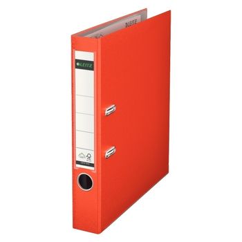 Leitz 1015 Carpeta Archivador plastico A4 rojo claro 50mm