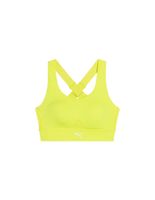 sujetador deportivo de running puma pwrbreathe run mujer amarillo