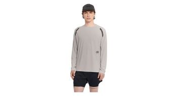 Maillot gris reflectante de manga larga ciele dly nite rite para hombre