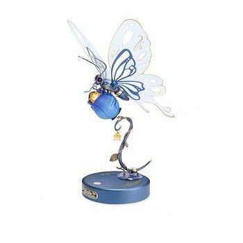 Maqueta 3d - Mariposa Mecánica Azul