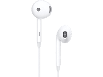 Auriculares de botón - OPPO Type C, Con cable, Micrófono incluido, Blanco