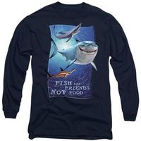 finding nemo camiseta manga larga fish are friends para mujer