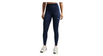 Mallas largas nike one seamless front azul para mujer