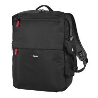 mochila para camara hama matera negro compartimento portatil 156
