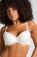 hunkemoller sujetador con aros preformado lola blanco