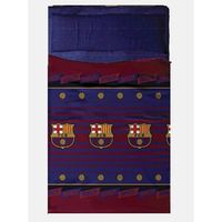 juego de sabanas 3 piezas fc barcelona rayas finas para cama de 135