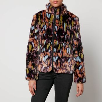PS Paul Smith Reversible Faux Fur Jacket - UK 8