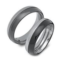 alianzas tungsteno shine groove partner rings