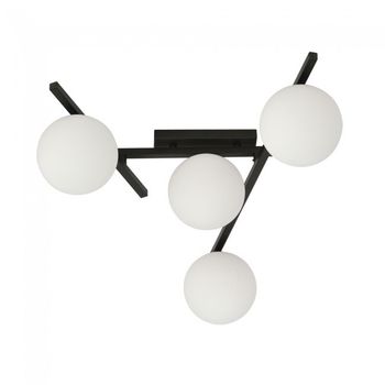 Plafón de techo tramas opal (4 luces)