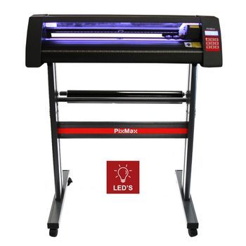 Cortadora De Vinilo 720 Con Soporte Y Guía De Luz Led