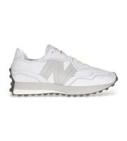 new balance para mujer u327wv1l zapatillas 327w blanco 385 plano ante cordones casual
